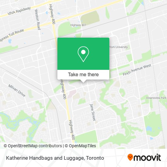 Katherine Handbags and Luggage map