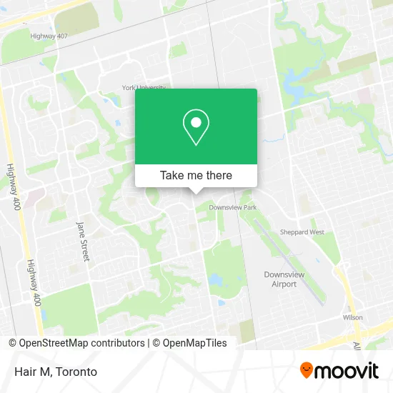 Hair M map
