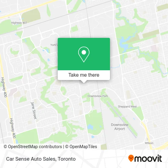 Car Sense Auto Sales map