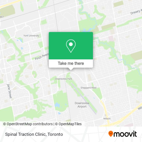 Spinal Traction Clinic map