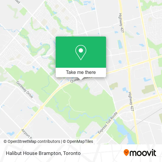Halibut House Brampton map