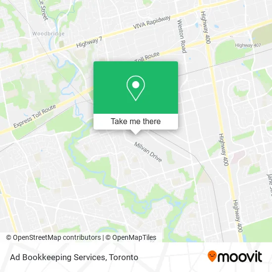 Ad Bookkeeping Services map