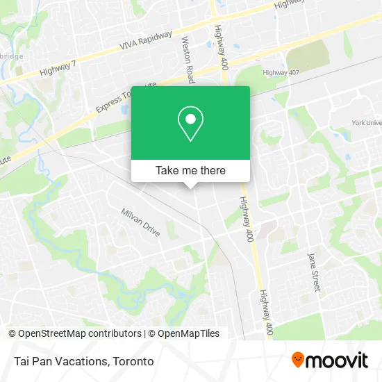 Tai Pan Vacations map