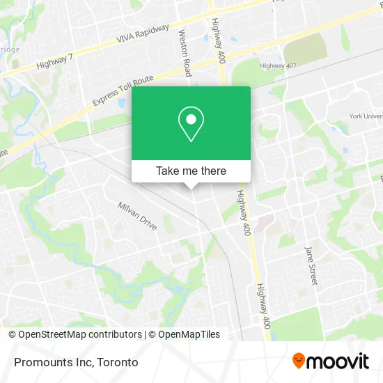 Promounts Inc map