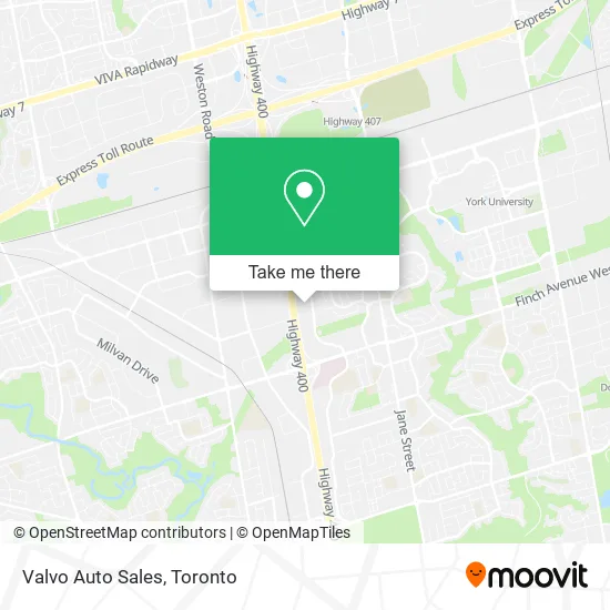 Valvo Auto Sales map