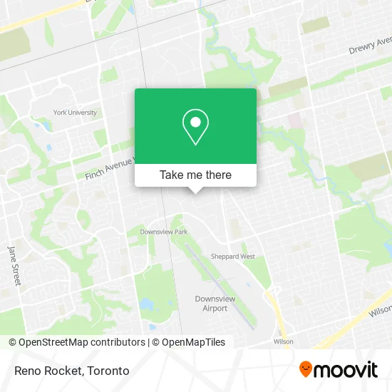 Reno Rocket map