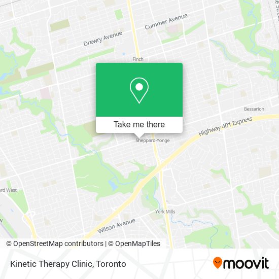 Kinetic Therapy Clinic map