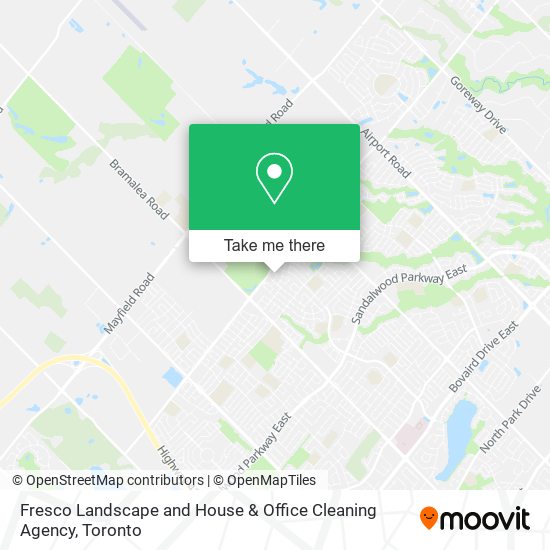 Fresco Landscape and House & Office Cleaning Agency map