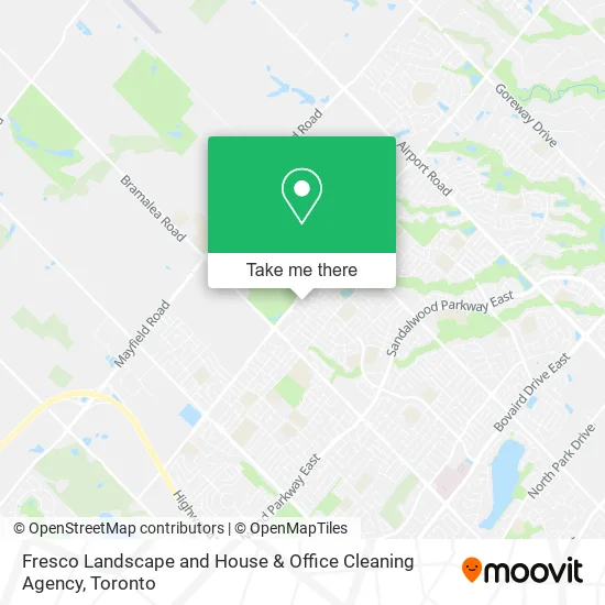 Fresco Landscape and House & Office Cleaning Agency map