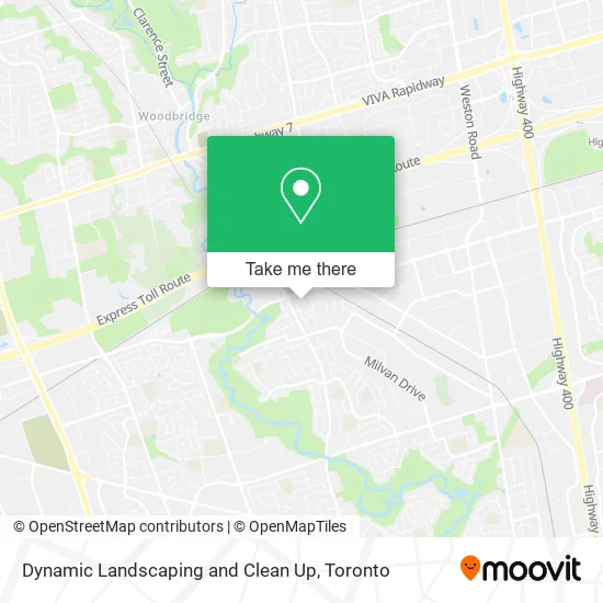 Dynamic Landscaping and Clean Up map