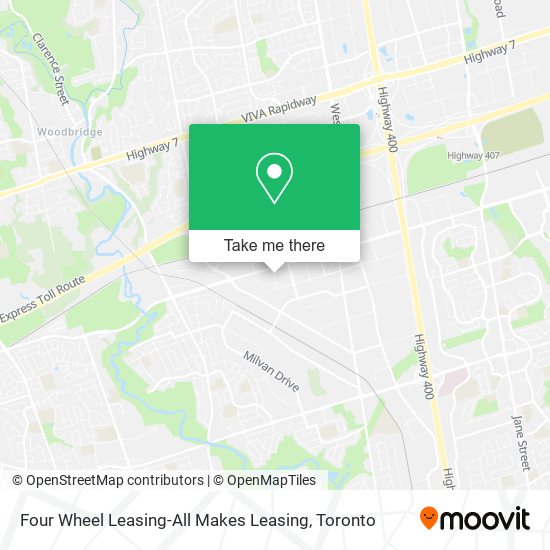 Four Wheel Leasing-All Makes Leasing map