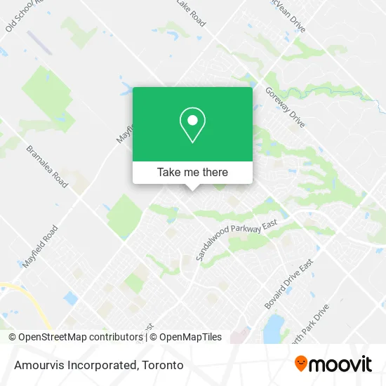 Amourvis Incorporated map