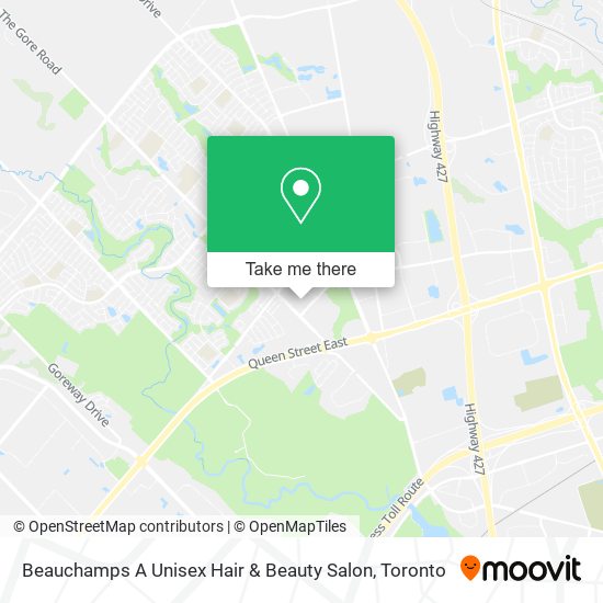 Beauchamps A Unisex Hair & Beauty Salon map