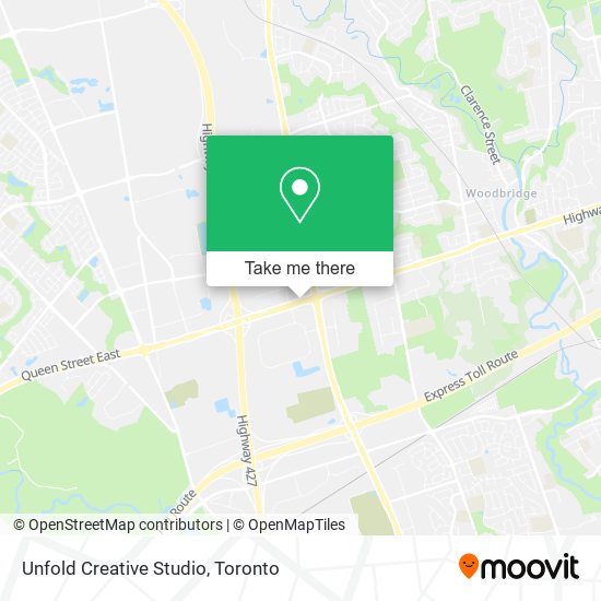 Unfold Creative Studio map