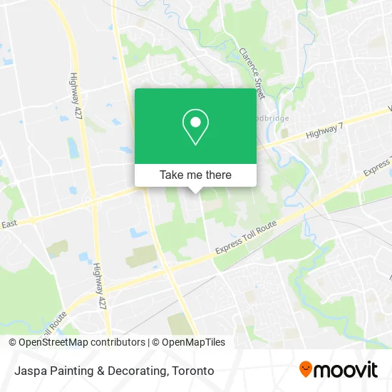 Jaspa Painting & Decorating map