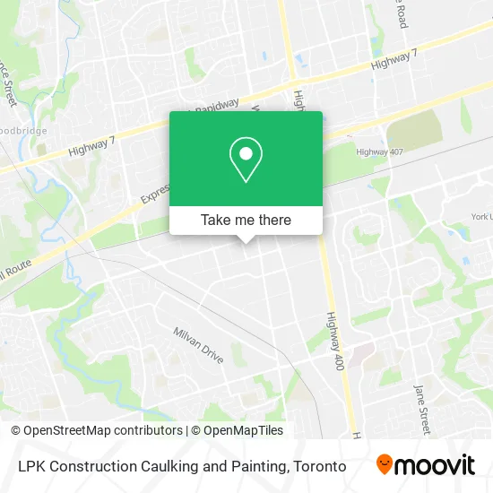 LPK Construction Caulking and Painting map