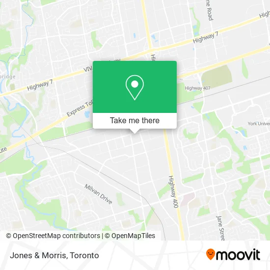 Jones & Morris map