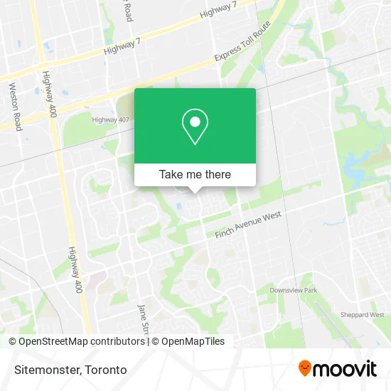 Sitemonster map