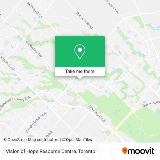 Vision of Hope Resource Centre map