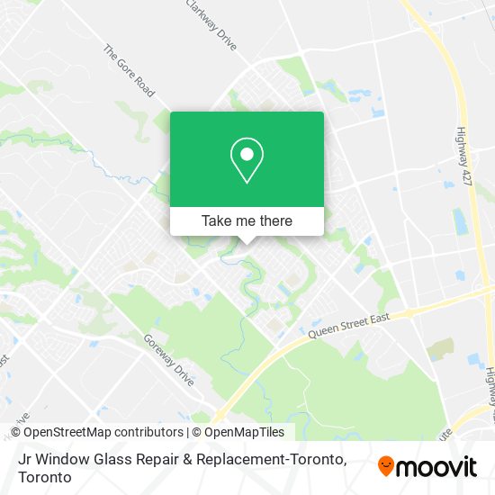 Jr Window Glass Repair & Replacement-Toronto map