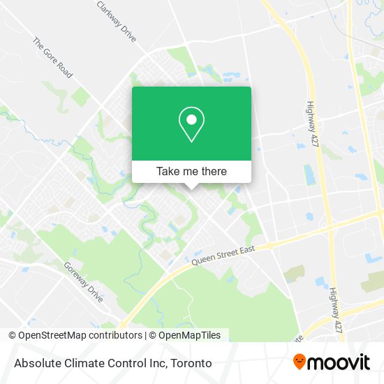 Absolute Climate Control Inc map