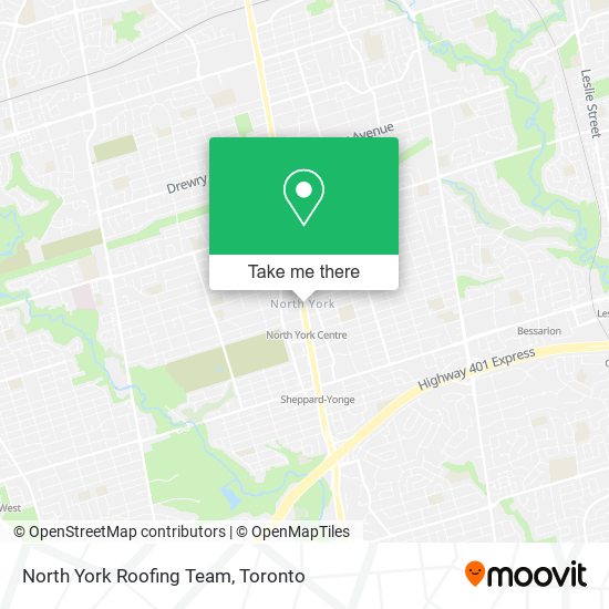 North York Roofing Team plan