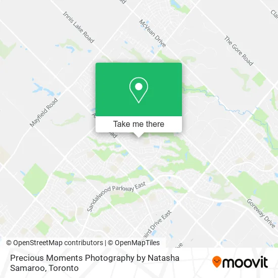 Precious Moments Photography by Natasha Samaroo map