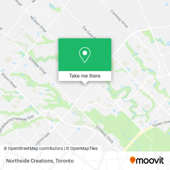 Northside Creations map