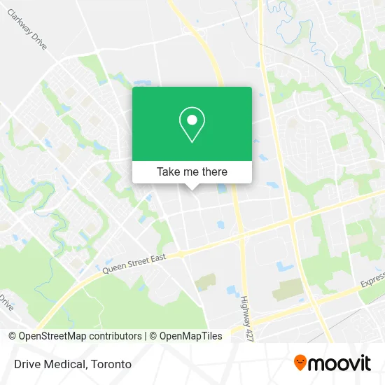 Drive Medical map