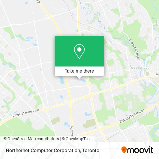 Northernet Computer Corporation map