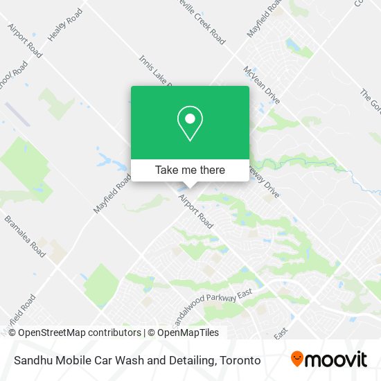 Sandhu Mobile Car Wash and Detailing map
