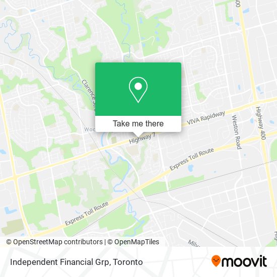 Independent Financial Grp map