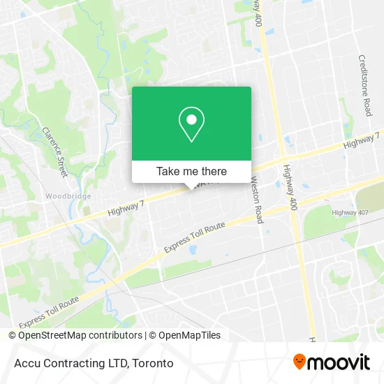 Accu Contracting LTD map