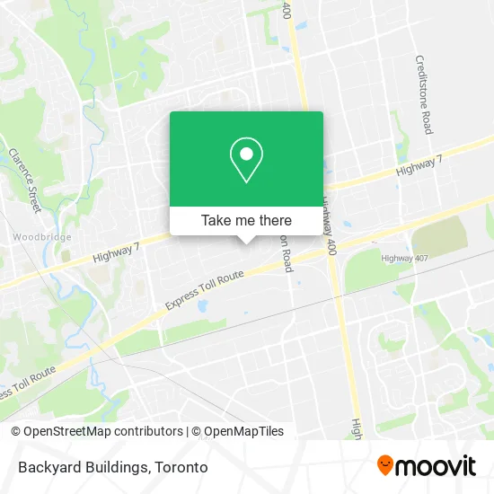 Backyard Buildings map