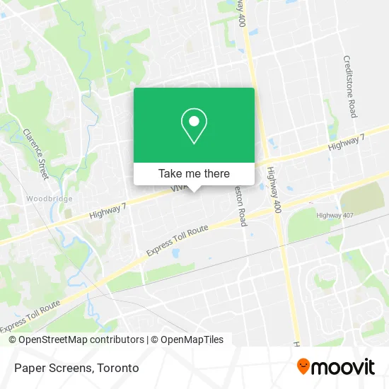 Paper Screens map