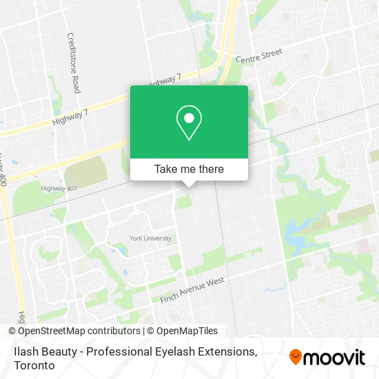 Ilash Beauty - Professional Eyelash Extensions map
