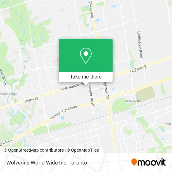 Wolverine World Wide Inc map