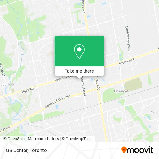GS Center map