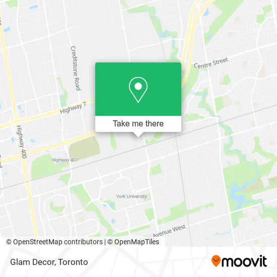 Glam Decor map