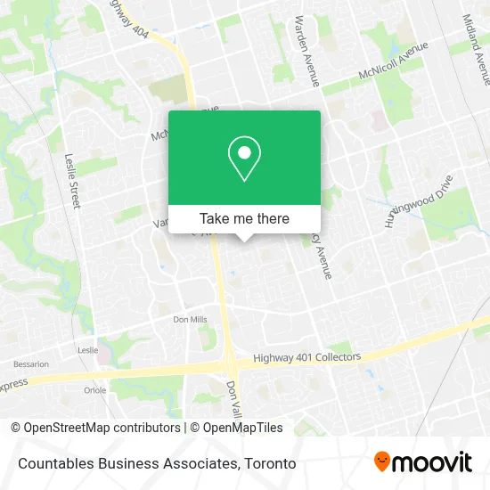 Countables Business Associates map