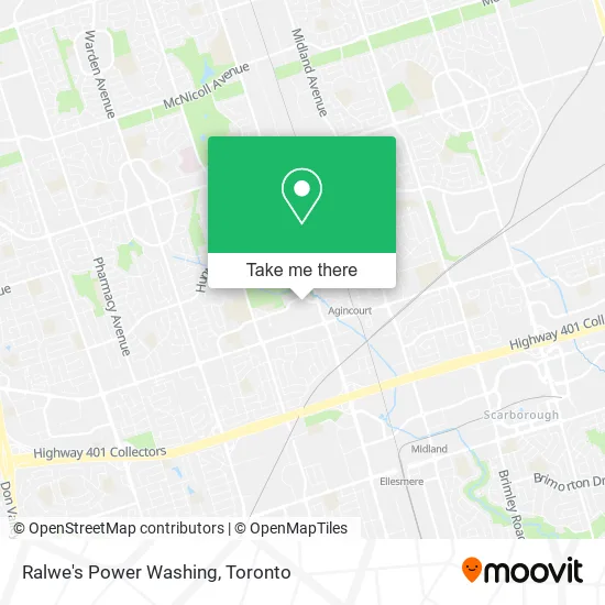 Ralwe's Power Washing map