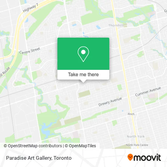 Paradise Art Gallery map