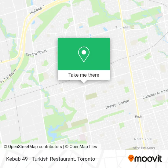 Kebab 49 - Turkish Restaurant map