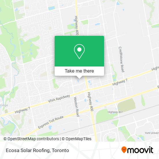 Ecosa Solar Roofing map