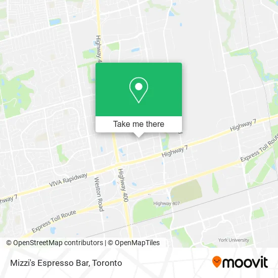 Mizzi's Espresso Bar map