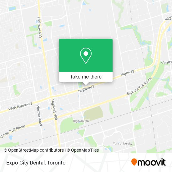 Expo City Dental map