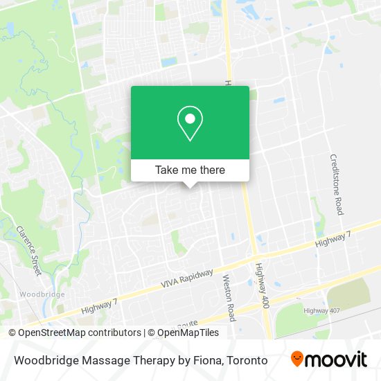 Woodbridge Massage Therapy by Fiona plan