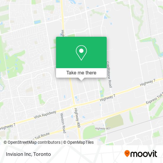 Invision Inc map