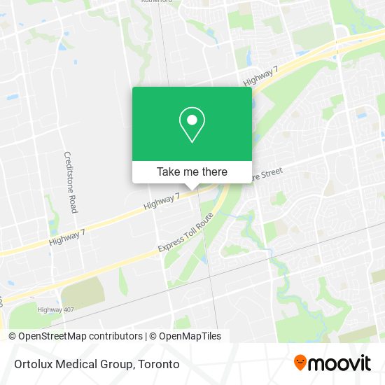 Ortolux Medical Group map