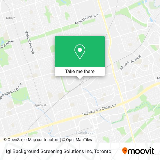 Igi Background Screening Solutions Inc map